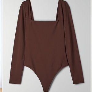 Aritzia Babaton Contour Longsleeve Bodysuit